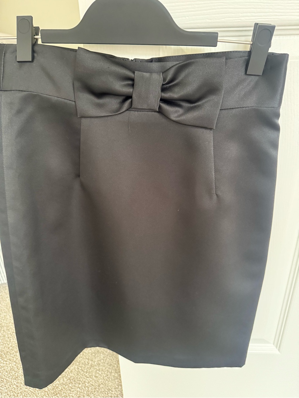 Milly Bow Waist Satin Pencil Skirt - NWT - Picture 6 of 6